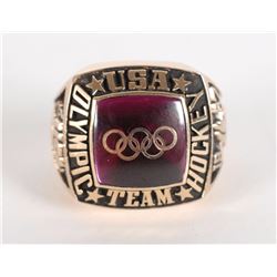 Albertville 1992 Winter Olympics USA Hockey Team Ring