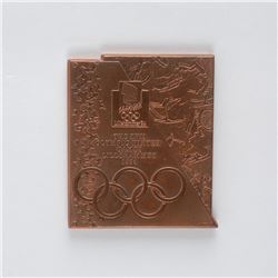 Lillehammer 1994 Winter Olympics Copper Participation Medal