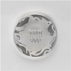 Sydney 2000 Summer Olympics Silver-Colored Participation Medal
