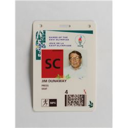 Olympic Credentials Collection