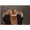 Image 3 : Mesquakie Carved Bone and Otter Hide Neck Ornament and Cabinet Card Photo