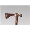 Image 2 : Red Man's Society Pipe Tomahawk, 20 ½" long