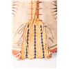 Image 2 : Painted and Beaded Toy Teepee, 23" tall