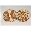 Image 1 : Two Hopi Coiled Basketry Trays