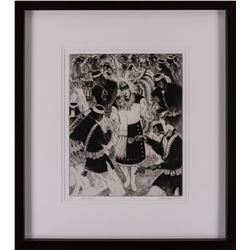 Gene Kloss, etching