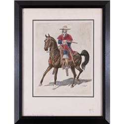 Jose Cisneros, two works