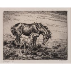 Olaf Wieghorst, three works