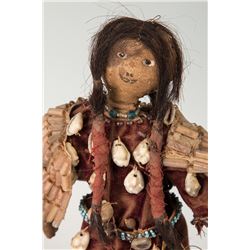 Blackfeet Doll, 10" tall