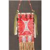 Image 1 : Sioux Quilled Mirror Case, 18" long