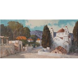 Tom Nicholas, gouache