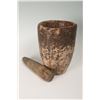Image 4 : Antique Pestle & Mortar