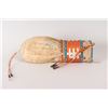 Image 1 : Sioux Quilled and Beaded Bladder Bag, 11" long x 3 ½"