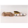 Image 3 : Cheyenne Beaded Man's Moccasins, 10 ¾" long