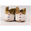 Image 4 : Cheyenne Beaded Man's Moccasins, 10 ¾" long