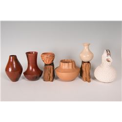 6 Pottery Pieces