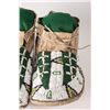 Image 2 : Sioux High-cuff Fully Beaded Man's Moccasins, 11" long