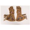 Image 8 : Two Pairs of Plateau Beaded Guantlets