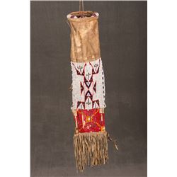 Sioux Beaded Pipebag, 33" long