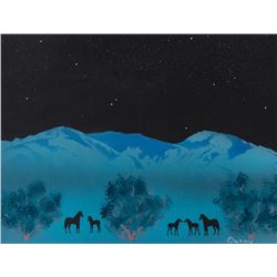 Ouray Meyers, mixed media