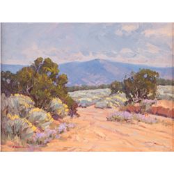 Bill Warden, oil on board