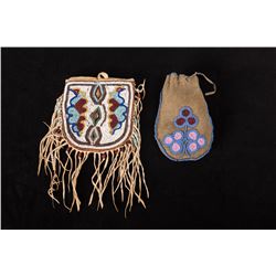 Two Plateau Beaded Bags
