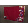 Image 1 : Cree Saddle Beaded Blanket, 3'10" x 2'6"