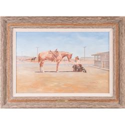 Bud Helbig, oil on canvas