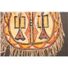 Image 2 : Ogalala Sioux Painted Parfleche Round Bag, 13" x 14" x 3"