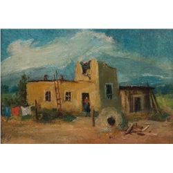 Frank Sauerwein, oil on canvas