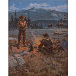 Walt LaRue, oil on canvas