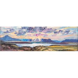 Louisa McElwain, oil on canvas