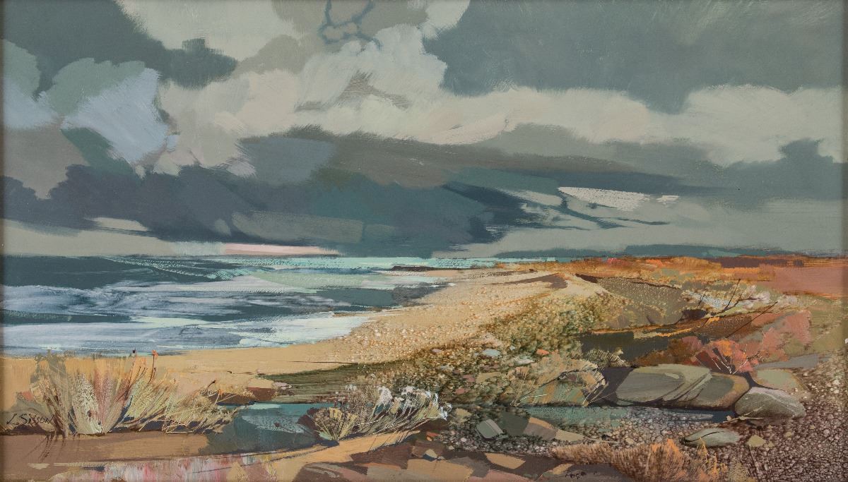 Laurence Sisson, oil on board