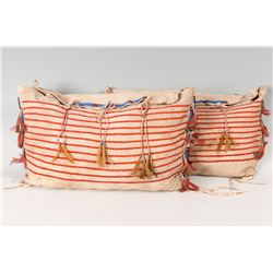 Pair of Sioux Beaded Possible Bags