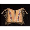 Image 1 : Northern Plains Beaded Boy's Leggings, 21" x 11" at widest point
