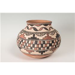 San Ildefonso Polychrome Jar, 10” x 10 