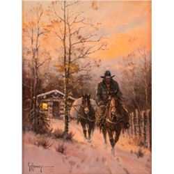 Gerald Harvey, oil on canvas