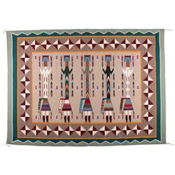 Navajo Weaving, 6'1" x 4'5"
