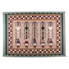 Image 1 : Navajo Weaving, 6'1" x 4'5"