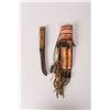 Image 1 : Northern Plains Quilled Knife Case and Knife, 13" long