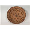 Image 1 : Apache Basketry Tray, 4" x 15 ½"