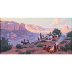 Thomas W. Lorimer, oil on board