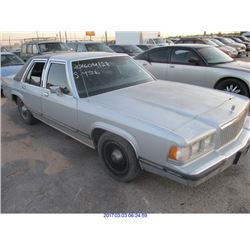 1990 - MERCURY GRAND MARQUIS// PARTS ONLY//