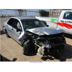 2004 - MITSUBISHI LANCER// PARTS ONLY//