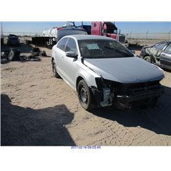 2013 - VOLKSWAGEN JETTA//SALVAGE TITLE//
