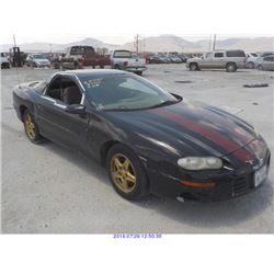 1999 - CHEVROLET CAMARO // BONDED TITLE