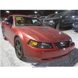 2002 - FORD MUSTANG