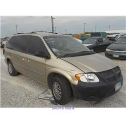 2001 - DODGE CARAVAN