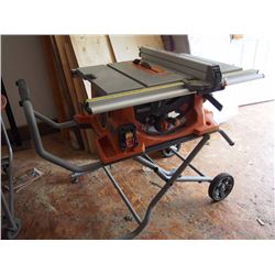 Ridgid Folding Table Saw