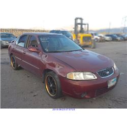 2002 - NISSAN SENTRA GXE