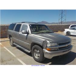 2000 - CHEVROLET SUBURBAN 1500